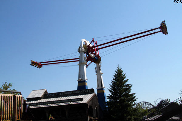 Skyhawk swing ride at Cedar Point. Sandusky, OH.