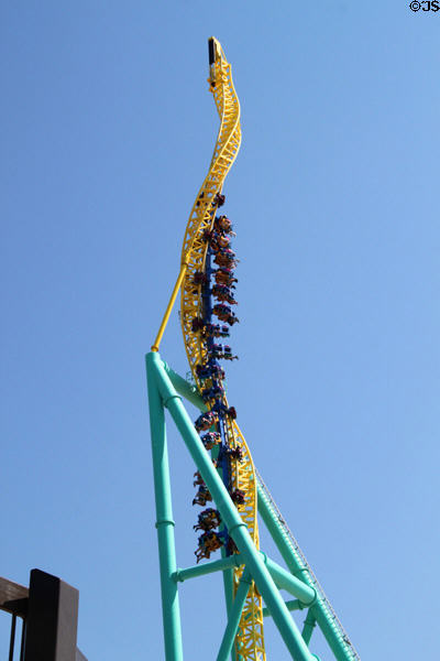 Wicked Twister ride at Cedar Point. Sandusky, OH.