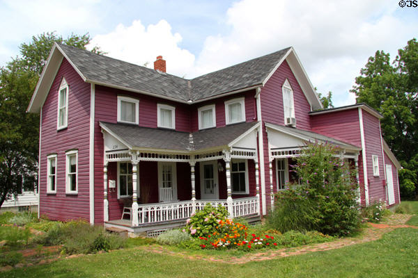 Eastlake-style house (1890) (234 Wentz St.). Tiffin, OH.