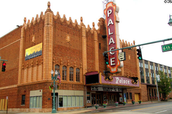 Palace Theatre (1926) (605 Market Ave. N.). Canton, OH. Style: Moorish Revival. Architect: John Eberson. On National Register.