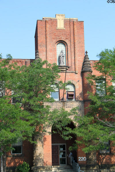 220 University Ave. part of St. Bernard's Catholic Church complex. Akron, OH.
