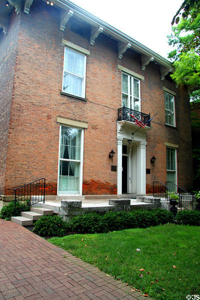 Kelton House Museum & Garden (1852) (586 E Town St.). Columbus, OH. On National Register.