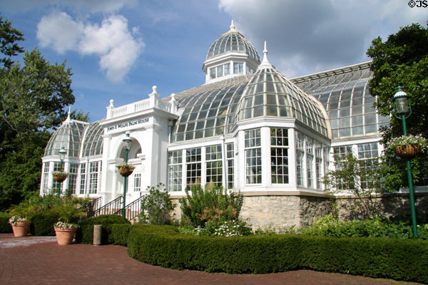 Palm House at Franklin Park Conservatory & Botanical Gardens. Columbus, OH.