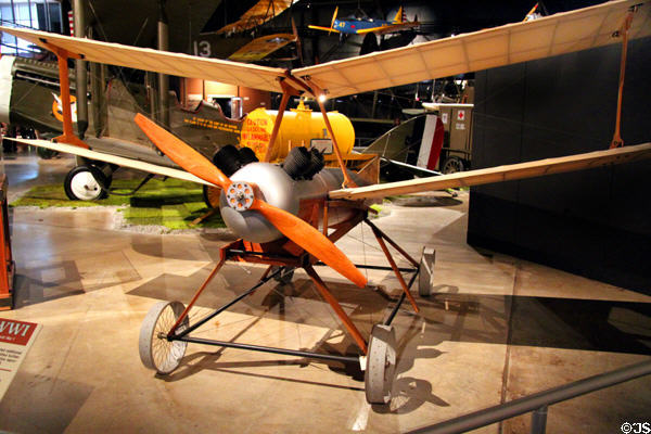 Kettering unmanned Aerial Torpedo Bug (1917) invented in Dayton, OH at National Museum of USAF. Dayton, OH.