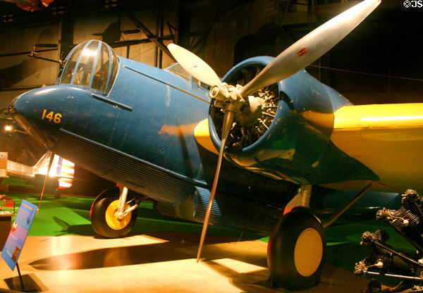 Martin B-10 (1933-6) monoplane bomber at National Museum of USAF. Dayton, OH.