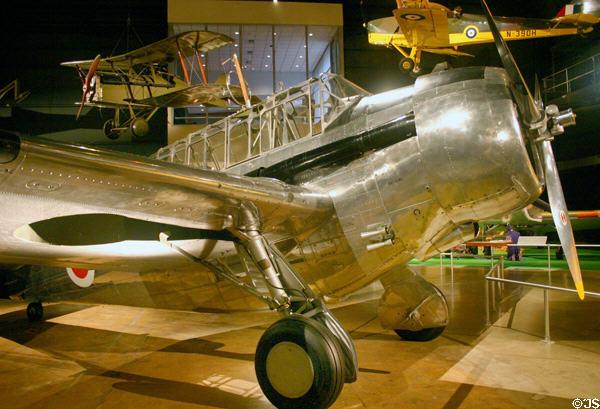 North American Aviation O-47 (1934) observation monoplane at National Museum of USAF. Dayton, OH.