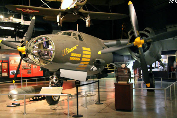 Martin B-26G Marauder (1940) bomber at National Museum of USAF. Dayton, OH.