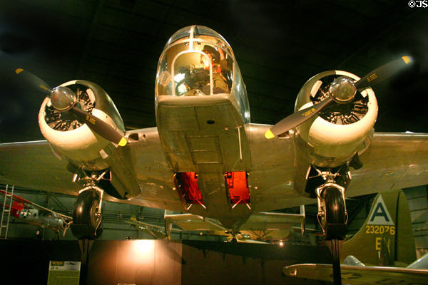 Beech AT-11 Kansan trainer (1941-5) at National Museum of USAF. Dayton, OH.