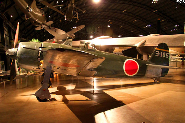 Japanese Kawanishi N1K2-Ja Shiden Kai (George) Japanese at National Museum of USAF. Dayton, OH.