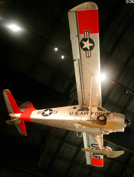 De Havilland U-6A Beaver (1952-62) from Canada at National Museum of USAF. Dayton, OH.