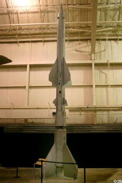 SA-2 Surface-to-Air Missile (SAM) (mid-1950s) at National Museum of USAF. Dayton, OH.