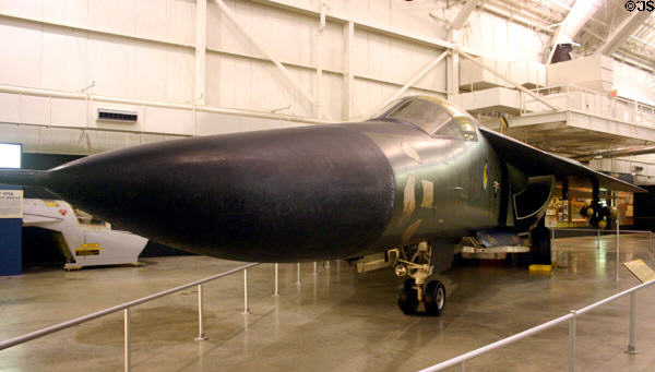 Nose of General Dynamics F-111A Aardvark (1964) at National Museum of USAF. Dayton, OH.