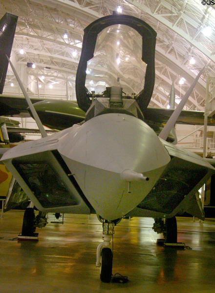 Lockheed-Boeing-General Dynamics YF-22 (1981) at National Museum of USAF. Dayton, OH.