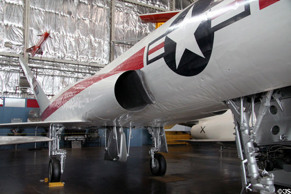 Intake of North American X-10 (1953) tested aerodynamic design at National Museum of USAF. Dayton, OH.