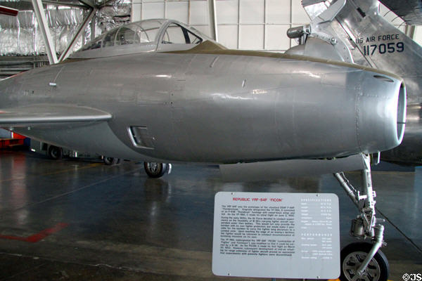 Republic YRF-84F Ficon (1950) at National Museum of USAF. Dayton, OH.
