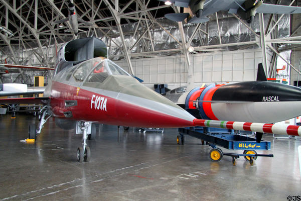 North American F-107A (1956) at National Museum of USAF. Dayton, OH.