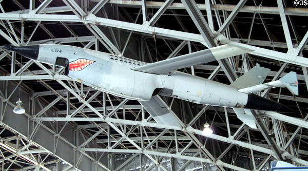 Teledyne-Ryan AQM-34L Firebee (1970s) reconnaissance drone at National Museum of USAF. Dayton, OH.