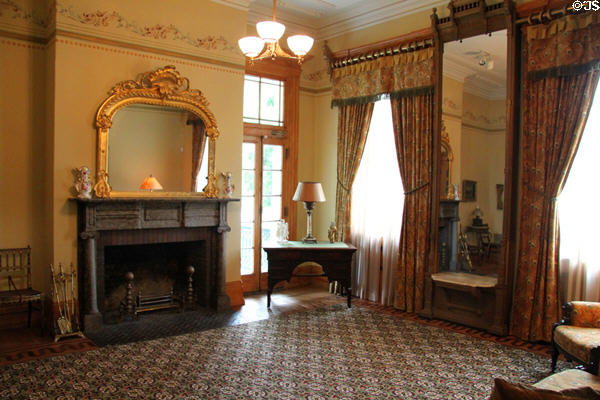 Parlor in Reese-Peters House. Lancaster, OH.