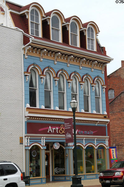 Italianate heritage building on W. Main St. Lancaster, OH.
