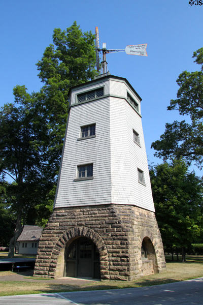 Windmill (1894) built by Lucretia Garfield at James A. Garfield NHS. Mentor, OH.
