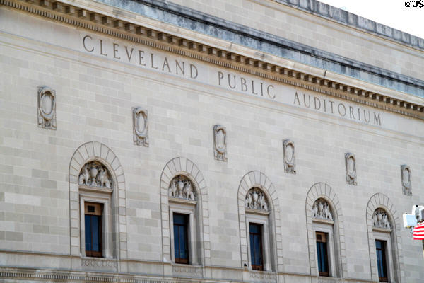 Cleveland Public Auditorium Renaissance-style. Cleveland, OH.