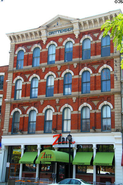Crittenden Block (1868) (1382 W. 9th St.). Cleveland, OH.