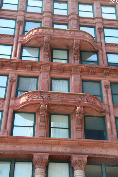 Facade of Perry-Payne building. Cleveland, OH.
