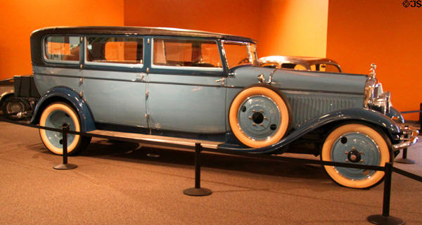 Minerva AM Custom Limousine (1929) from Antwerp, Belgium at Crawford Auto Aviation Museum of Cleveland History Center. Cleveland, OH.