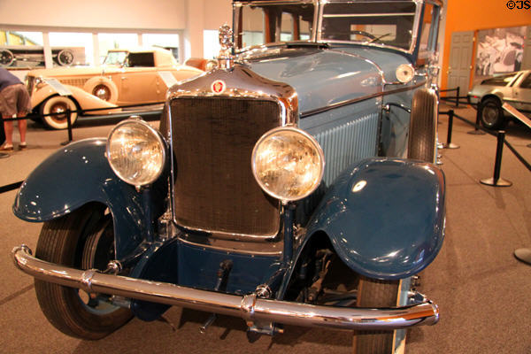 Minerva AM Custom Limousine (1929) from Antwerp, Belgium at Crawford Auto Aviation Museum of Cleveland History Center. Cleveland, OH.