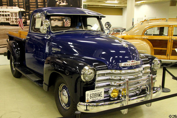 Chevrolet 3100 GP Pickup Truck (1949) at Crawford Auto Aviation Museum of Cleveland History Center. Cleveland, OH.