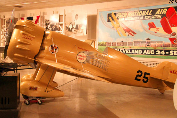 Wedell-Williams Model 44 (1932) from Patterson, LA at Crawford Auto Aviation Museum of Cleveland History Center. Cleveland, OH.
