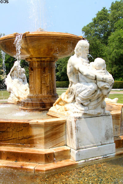 Detail of Fountain of the Waters (1927) by Chester A. Beach. Cleveland, OH.