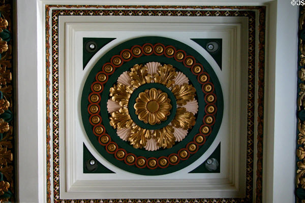 Ceiling detail of House in Oklahoma State Capitol. Oklahoma City, OK.
