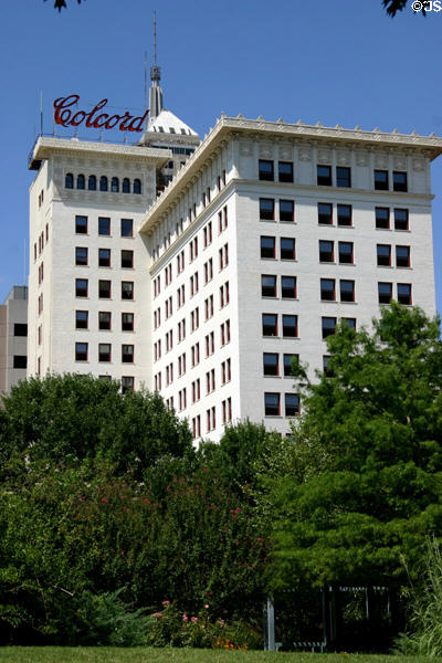 Colcord Building (1909) (14 floors) (15 North Robinson Ave.). Oklahoma City, OK. Architect: William Wells. On National Register.