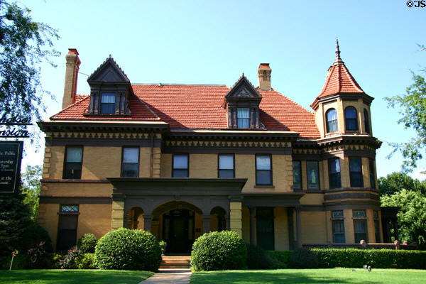 Henry Overholzer mansion (1903) museum in Heritage Hills Historical Preservation District. Oklahoma City, OK.