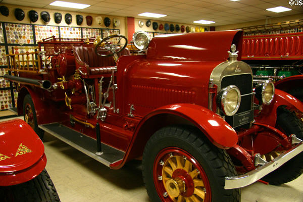 Stutz fire engine (1921) at Oklahoma State Firefighters Museum. Oklahoma City, OK.
