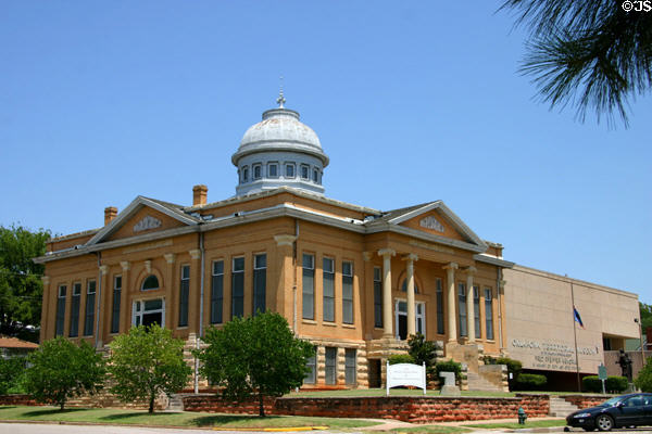 Former Carnegie Library & Oklahoma Territorial Museum. Guthrie, OK.