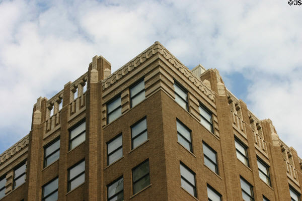 Amoco North Building (1931) (14 floors) (511 South Boston Ave.). Tulsa, OK. Architect: Smith & Senter.