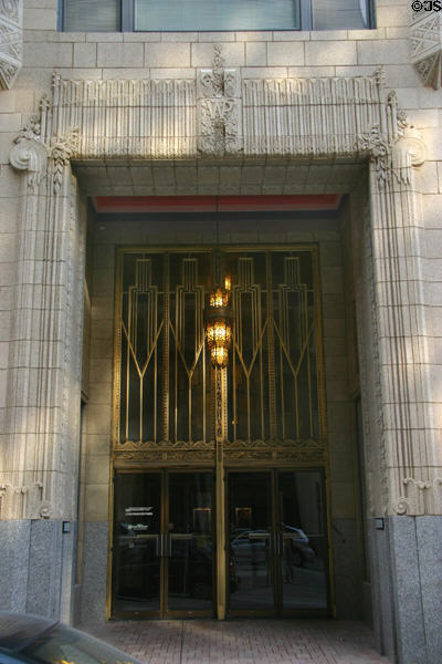 Philcade Building entrance. Tulsa, OK.