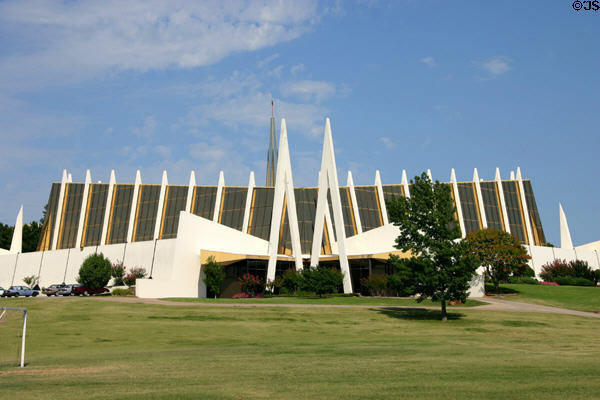 Christ's Chapel of Oral Roberts University. Tulsa, OK.