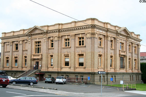 Clatsop County Courthouse (1904) (749 Commercial St.). Astoria, OR. Architect: Edgar M. Lazarus. On National Register.