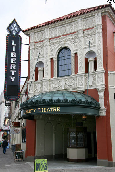 Liberty Theatre (1924) (1203 Commercial St.). Astoria, OR. Style: Italian Renaissance. Architect: John Bennes & Herman Herzog. On National Register.