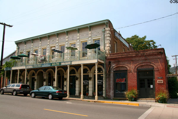 J. Orth Building (1872) & Butcher Shop (1854). Jacksonville, OR.