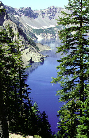 Phantom Ship Overlook in Crater Lake National Park. OR.