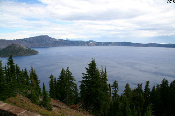 View from Crater Lake Lodge. OR.