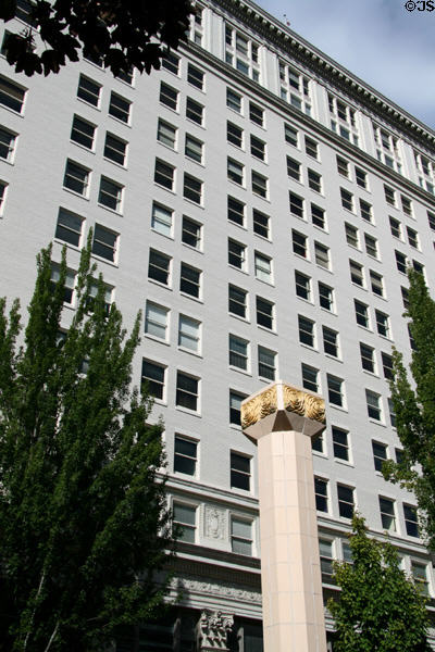 Facade of American Bank Building [aka Northwestern National Bank]. Portland, OR.