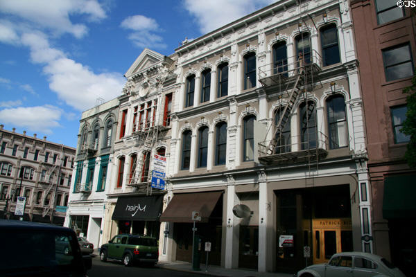 Harker Building (Patrick Bldg.) (1878) (824-828 SW 1st Ave.). Portland, OR. Style: Italianate.