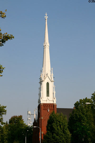 Tower of Salem First Methodist Church. Salem, OR.