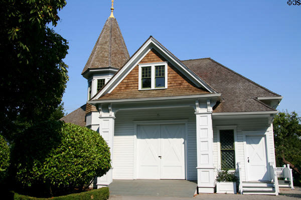Garage of Deepwood House. Salem, OR.