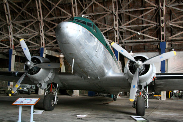 Douglas DC-3 / C-47 (1945) at Tillamook Air Museum. Tillamook, OR.